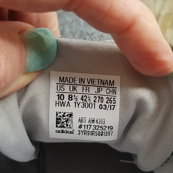 ADIDAS Neo Sneakers Size 10 - Picture 6 of 7